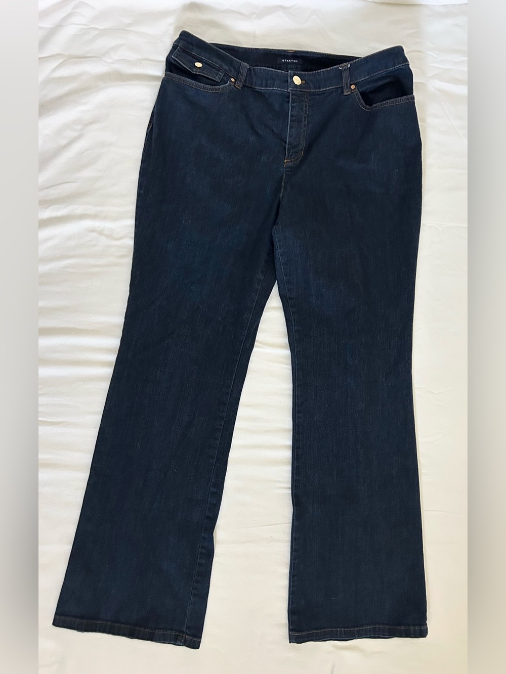 Jones New York Dark Indigo Flare Jeans